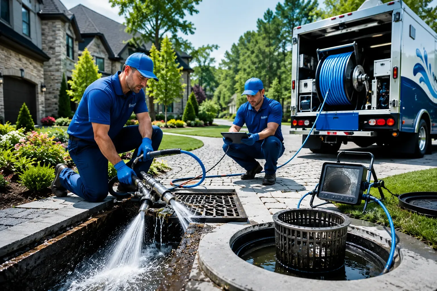 Local outdoor drain cleaning professionals in Falconer, NY