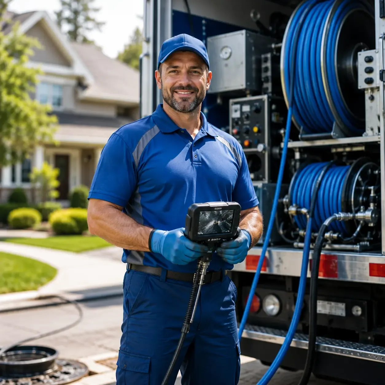 Local outdoor drain cleaning specialists in Falconer, NY